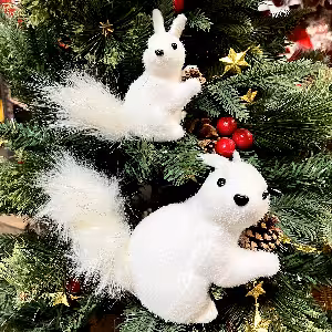 اویز سنجاب درخت کریسمس دو سایز کد 319