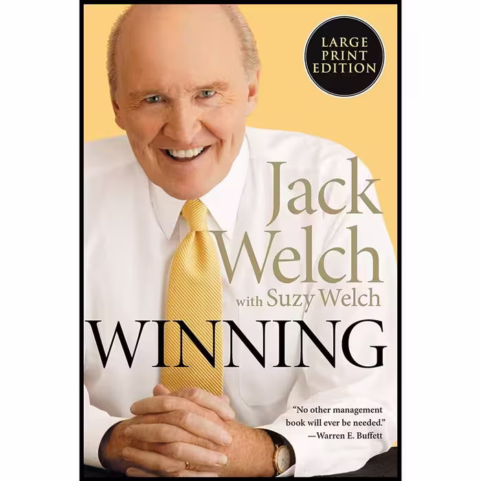 کتاب زبان اصلی Winning اثر Jack Welch and Suzy Welch انتشارات HarperLuxe