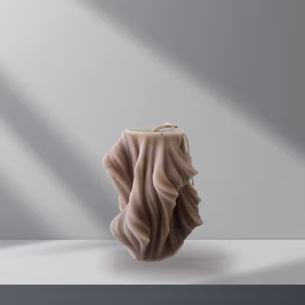 شمع دکوری گیسو سبز