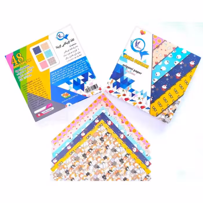کاغذ اوریگامی 48برگ 15*15سانت فانتزی یکرو اوریکا