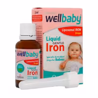 قطره آهن ول بیبی ویتابیوتیکس 30 میلی لیتر | Vitabiotics Well Baby Liposomal Iron Drops