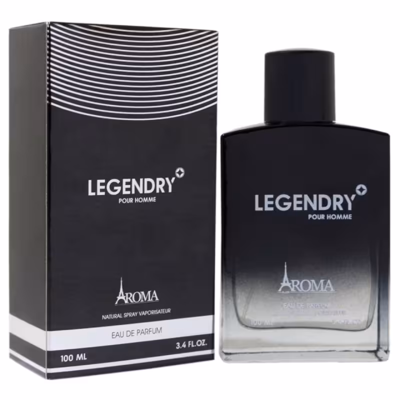 ادکلن مردانه آروما مدل LEGENDRY حجم 100میل AROMA