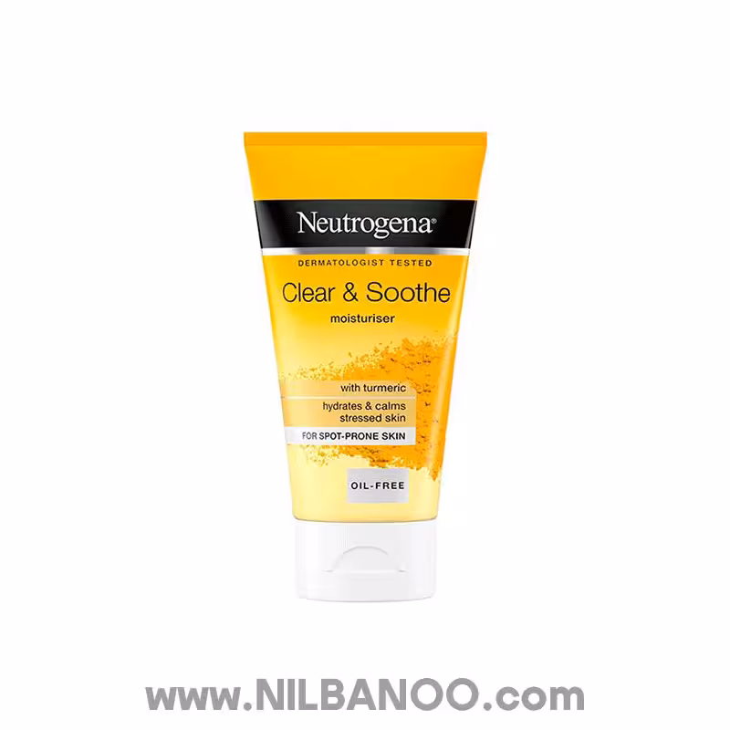 ژل مرطوب کننده زردچوبه نوتروژینا مدل Soothing Clear حجم 75 میل