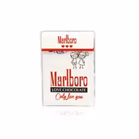 دراژه طرح سیگار Marlboro  سفید