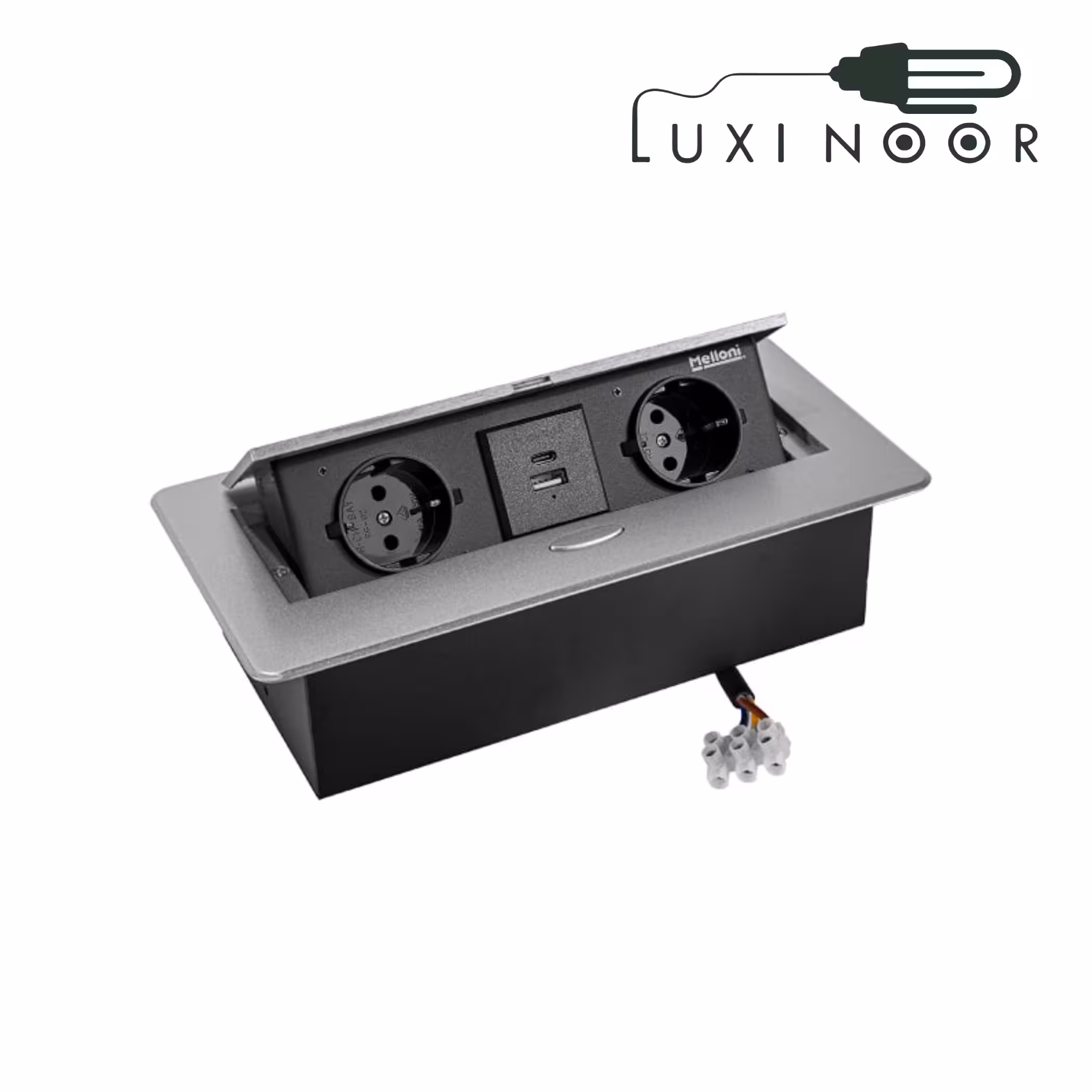 پریز توکار ملونی مدل Melloni-10090