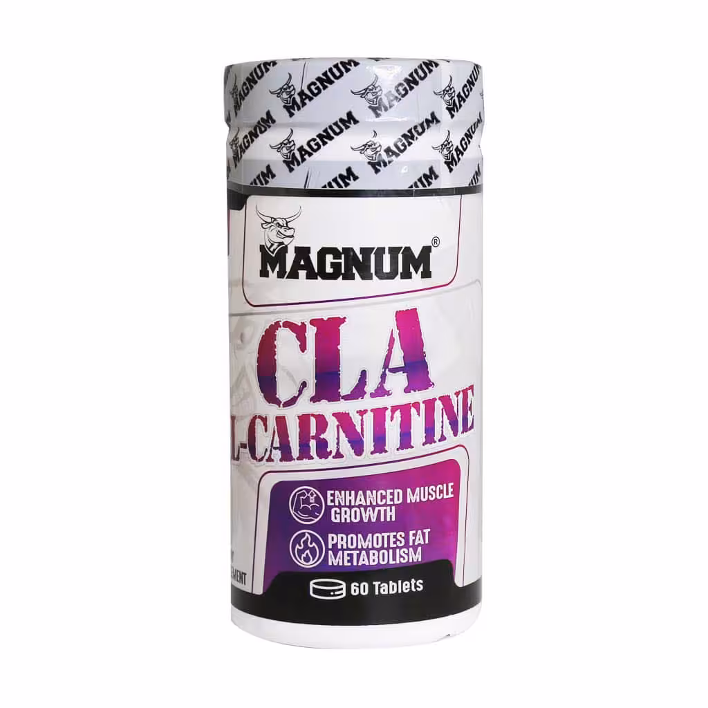 قرص سی ال ای و ال کارنیتین مگنوم 60 عدد | Magnum CLA And L Carnitine