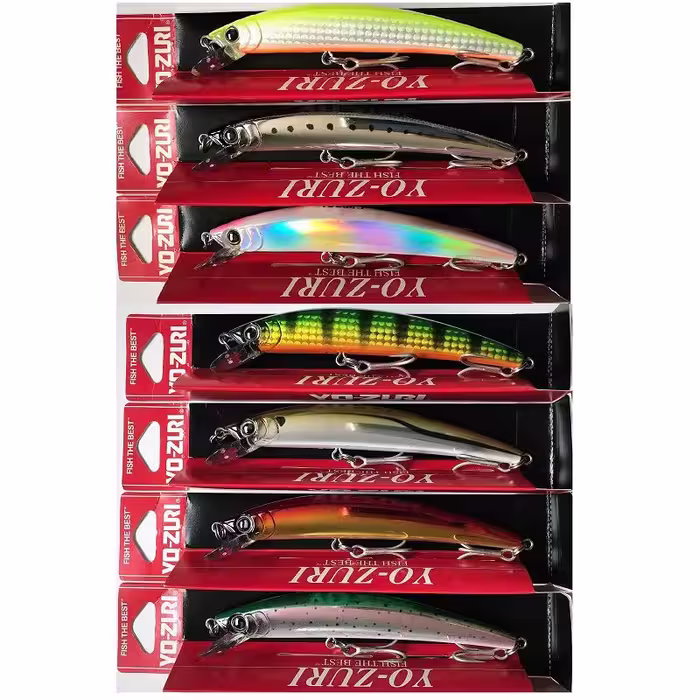 لور ماهیگیری فلوت یوزوری YO-ZURI CRYSTAL MINNOW (F) 110mm