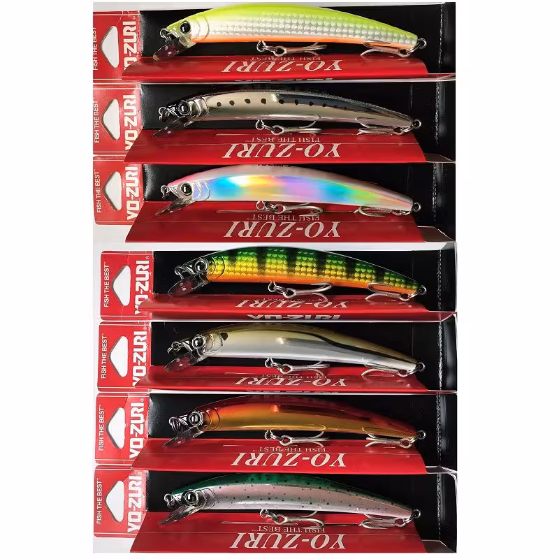 لور ماهیگیری فلوت یوزوری YO-ZURI CRYSTAL MINNOW (F) 110mm