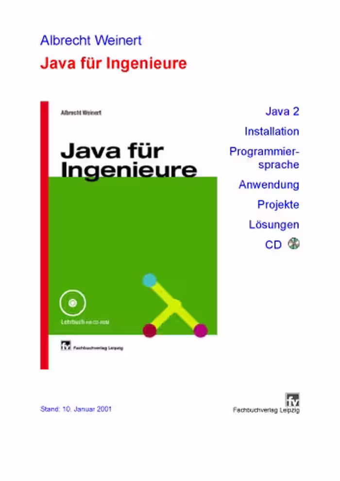 خرید و دانلود نسخه کامل کتاب Java für Ingenieure GERMAN