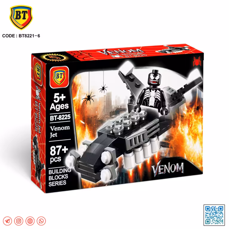 لگو جت ونوم BT8225 کدm063