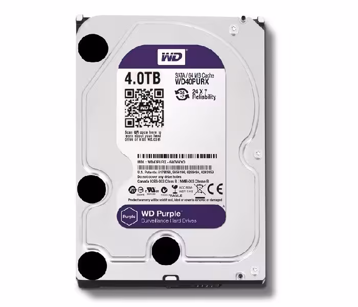 هاردHDD 4T Purple Western Digital (استوک)