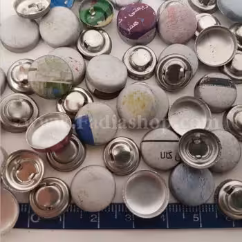 پولک دکمه 14 فلز