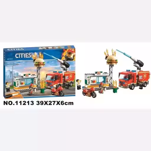 لگو ماشین آتش نشانی وارداتی 11213