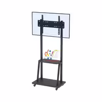 پایه تلویزیون ایستاده نمایشگاهی (ترولی) 40 تا 65 اینچ