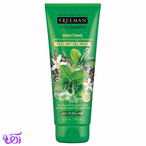 ماسک روشن کننده فریمن مدل GREEN TEA ORANGE BLOSSOM حجم 175ML