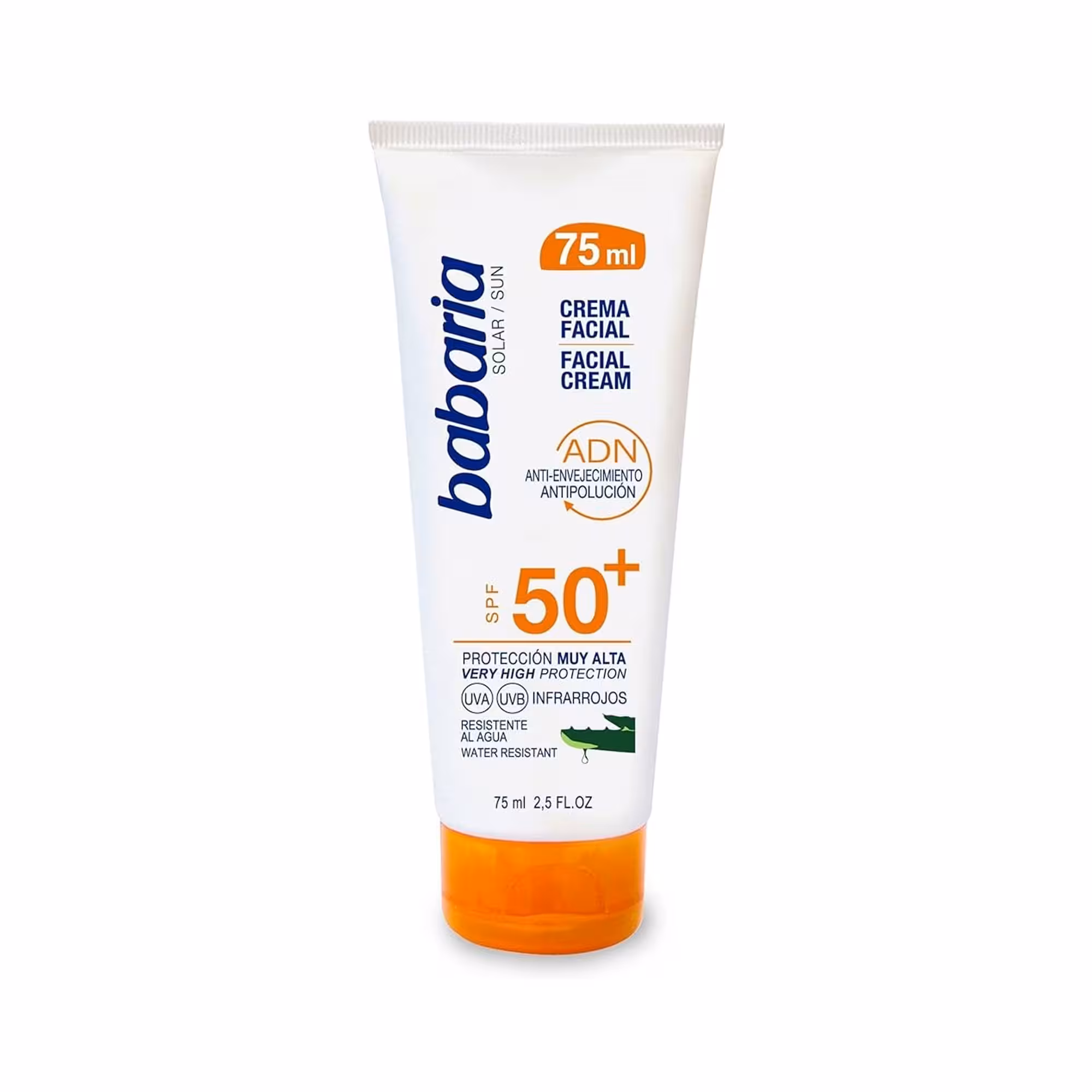 کرم ضدآفتاب باباریا SPF50 حجم 75 میل اورجینال | محافظ پوست صورت در برابر آفتاب و آلودگی هوا