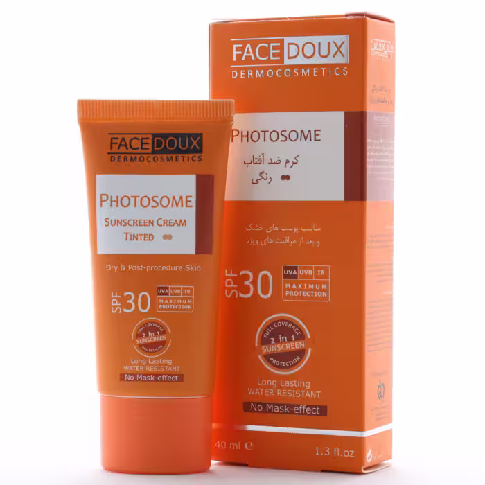 قیمت و خرید کرم ضد آفتاب پوست خشک فتوزوم SPF30 فیس دوکس