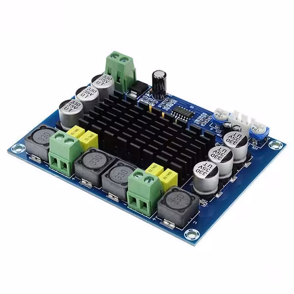 ماژول آمپلی فایر استریو XH-M543 با چیپ TPA3116D2 با قدرت ۱۲۰ وات استریو جنس مرغوب