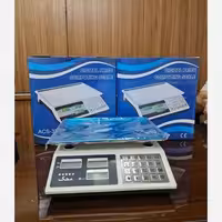 ترازو فروشگاهی و پشت وانتی بدون علمک شارژی 40 کیلویی مدل 3208