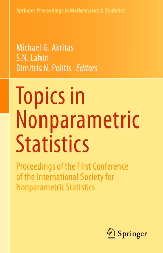 خرید و دانلود نسخه کامل کتاب Topics in Nonparametric Statistics: Proceedings of the First Conference of the International Society for Nonparametric Statistics
