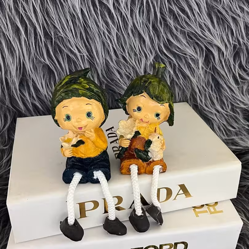 مجسمه پاشل فانتزی مجموعه 2 عددی کد 4