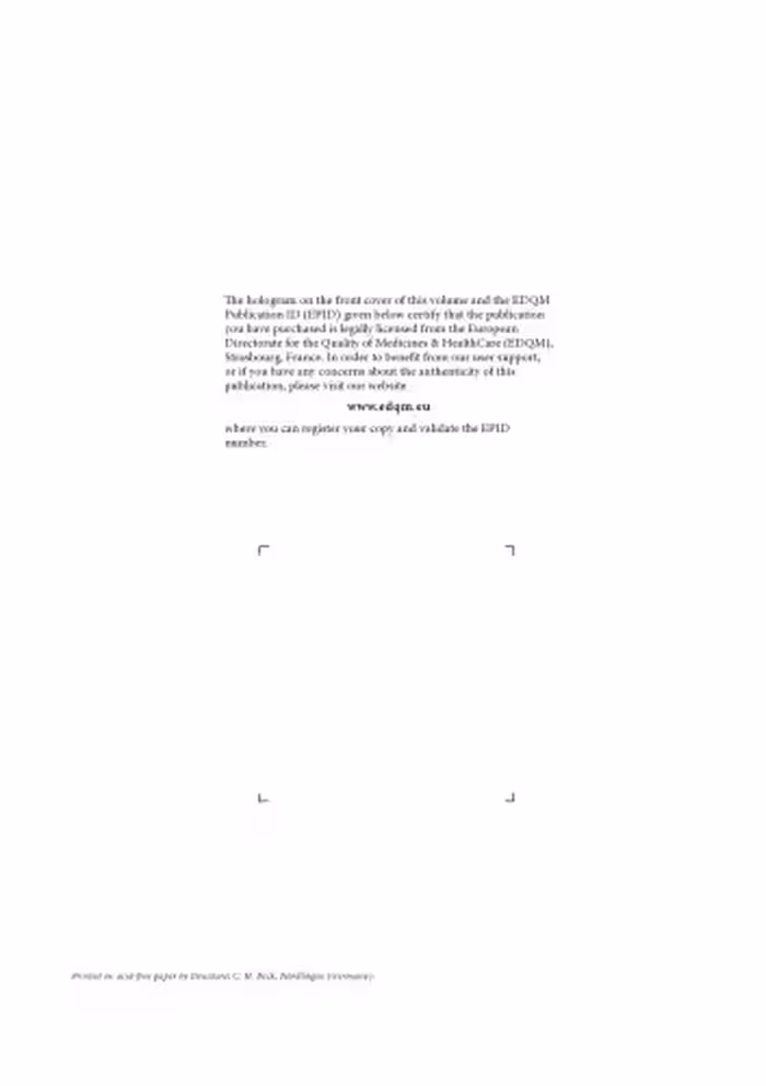 خرید و دانلود نسخه کامل کتاب European pharmacopoeia