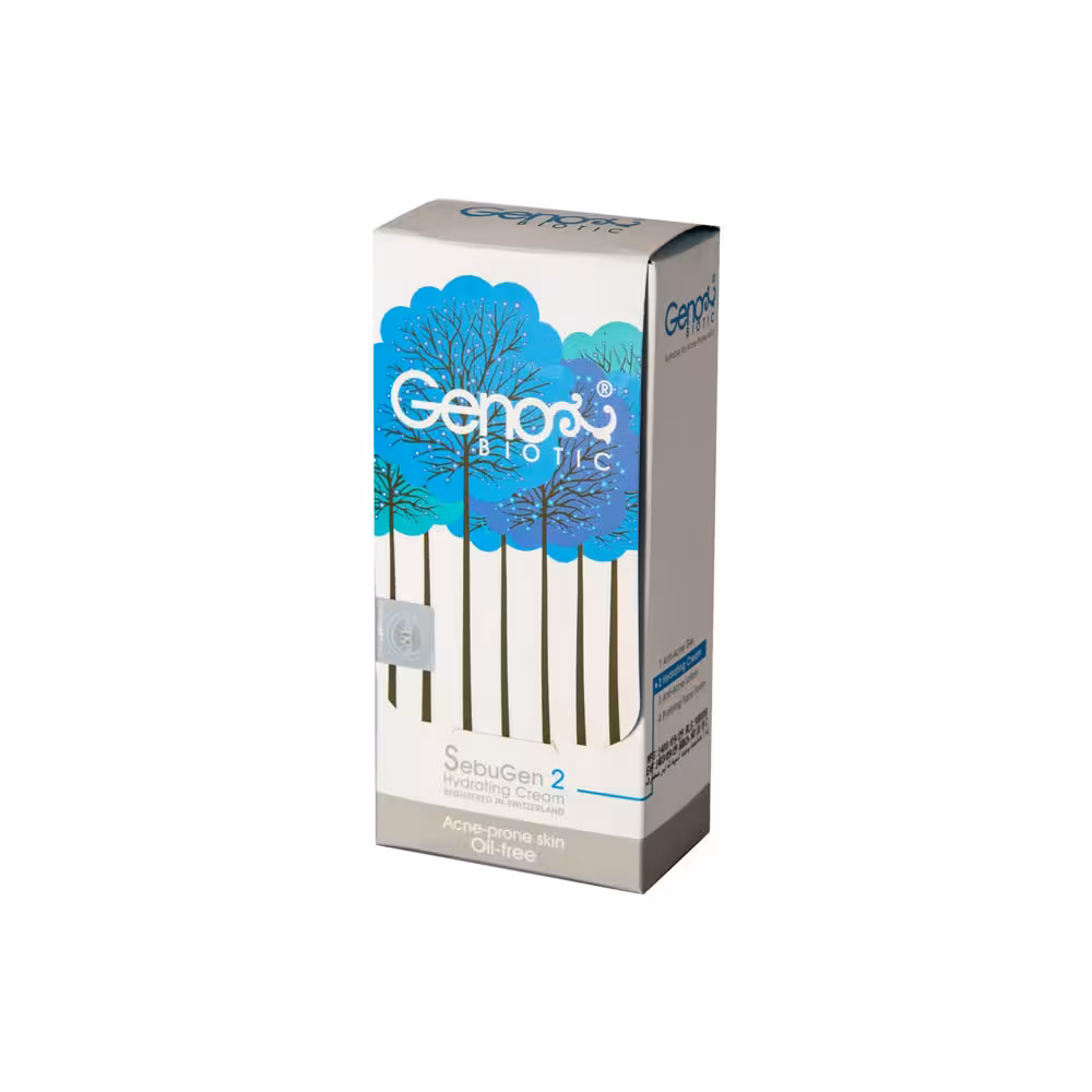 کرم رطوبت رسان ژنوبایوتیک SEBUGEN 2 HYDRATING CREAM GENO BIOTIC