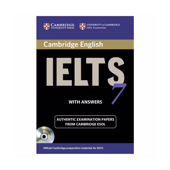 کتاب Cambridge IELTS 7 CD دو رنگ