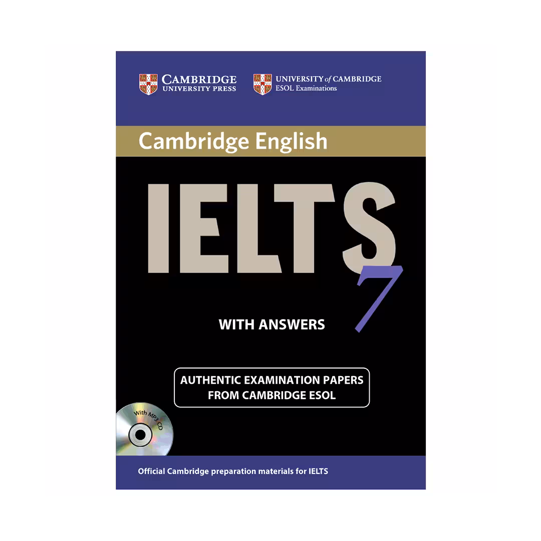 کتاب Cambridge IELTS 7 CD دو رنگ