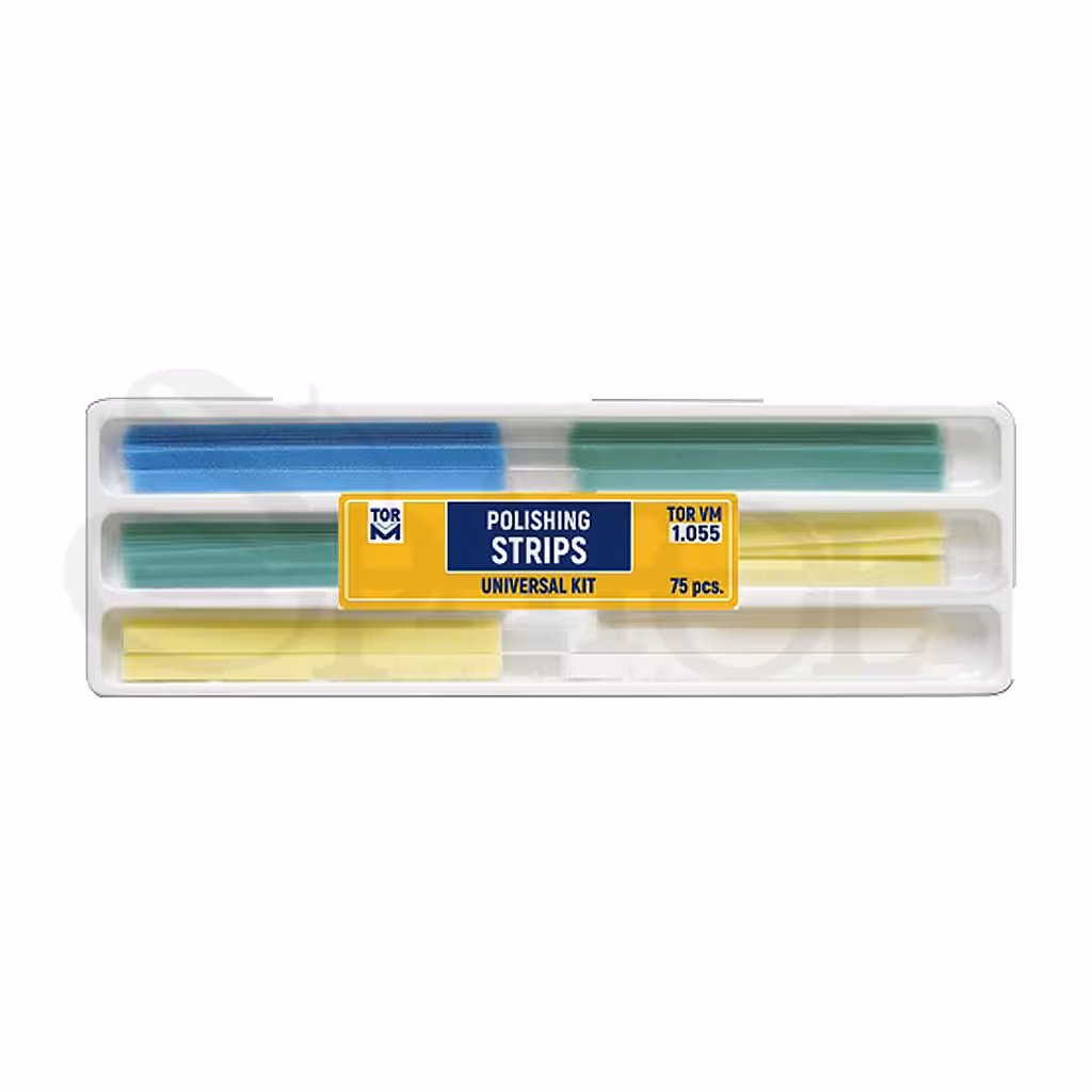 کیت نوار پرداخت کامپوزیت Polishing Strips Kit 1.055 برند TorVM نوار استریپ پالیش