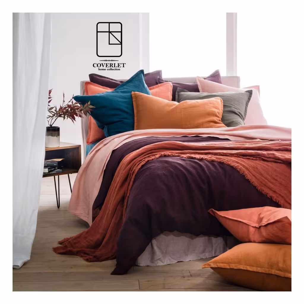 روتختی بنفش و صورتی کاوری