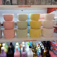 ظروف گرد سه تیکه