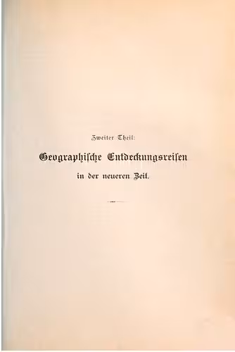 خرید و دانلود نسخه کامل کتاب Geschichte der geographischen Entdeckungsreisen / Geographische Entdeckungsreisen in der neueren Zeit