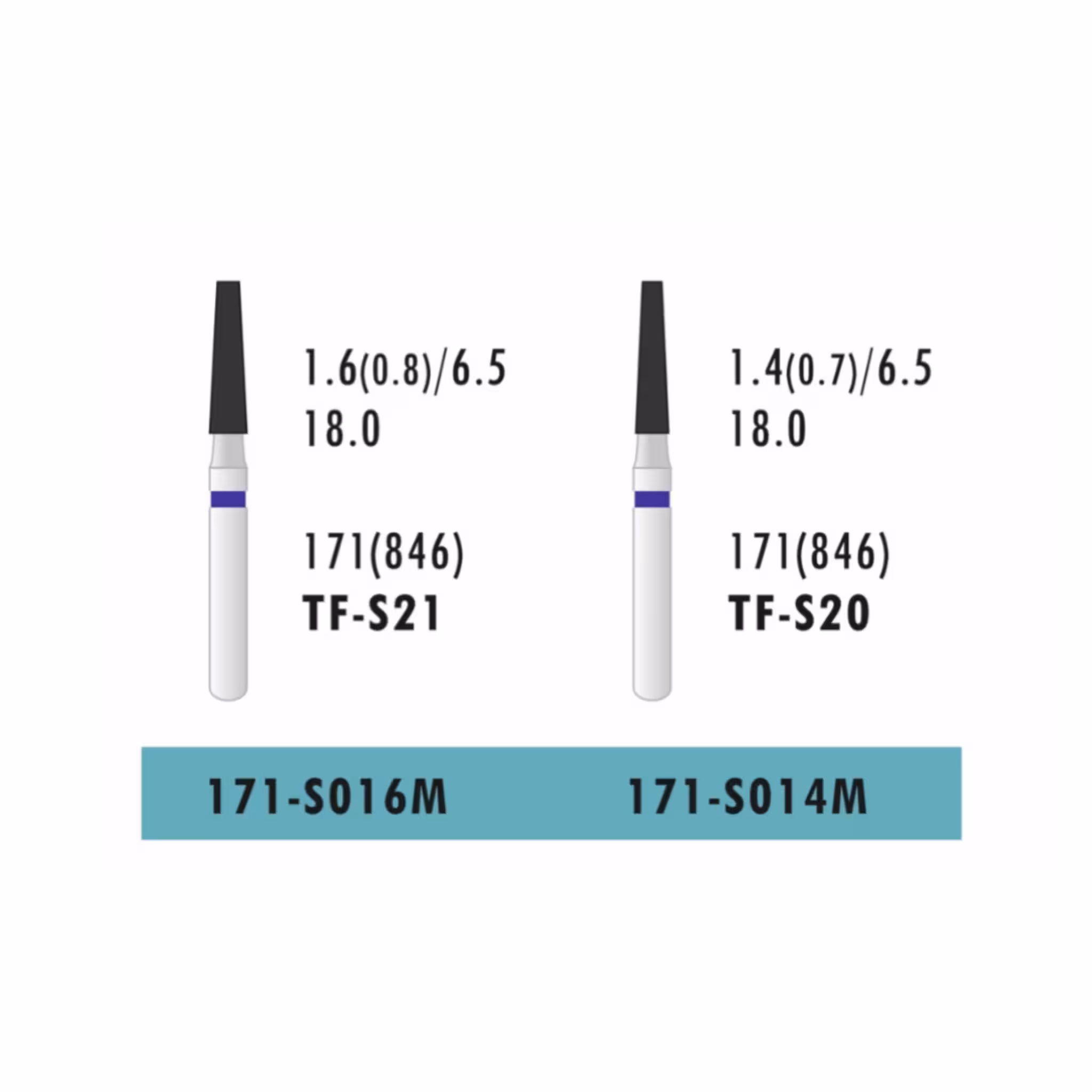فرز کوتاه ATD Flat End Cone (بسته 5 عددی)