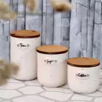 بانکه سرامیکی برجسته لاتین  سه تایی مرسانا