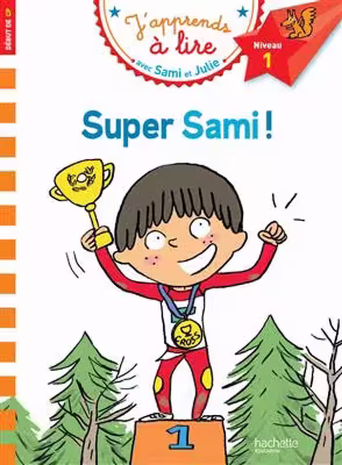 دانلود کتاب Sami et Julie CP Niveau 1 Super Sami