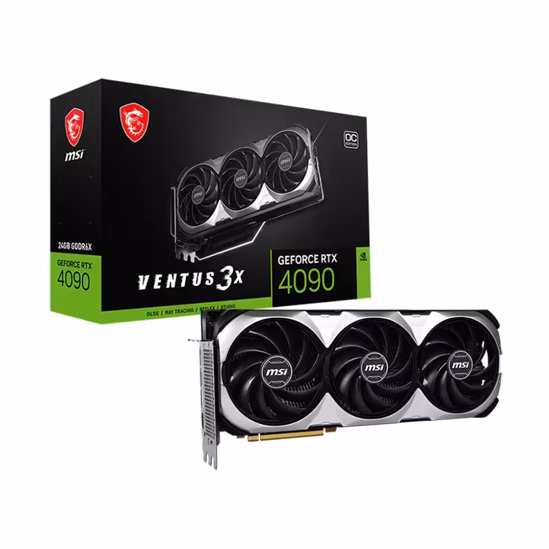 کارت گرافیک ام اس آی GeForce RTX 4090 VENTUS 3X 24GB OC