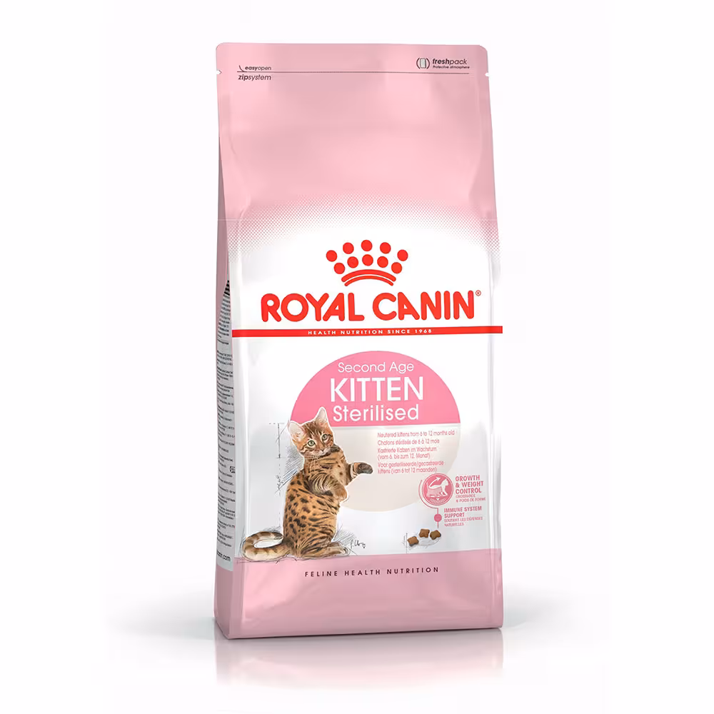 غذای خشک بچه گربه عقیم شده رویال کنین Royal Canin Kitten Sterilised