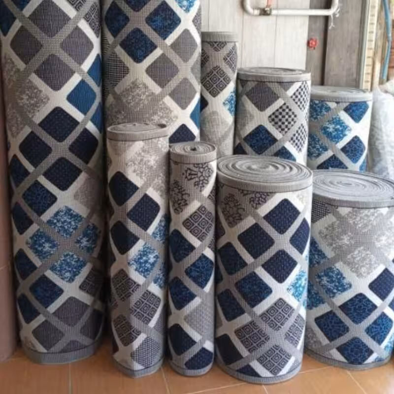 کناره گلیم ماشینی طرح شایان درسایزسفارشی90در60سانت(هزینه ارسال باخریدار میباشدپس کرایه)