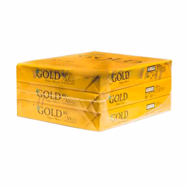 کاغذ A3 گلد 80 گرمی بسته 3000 عددی ( 2 باکس )