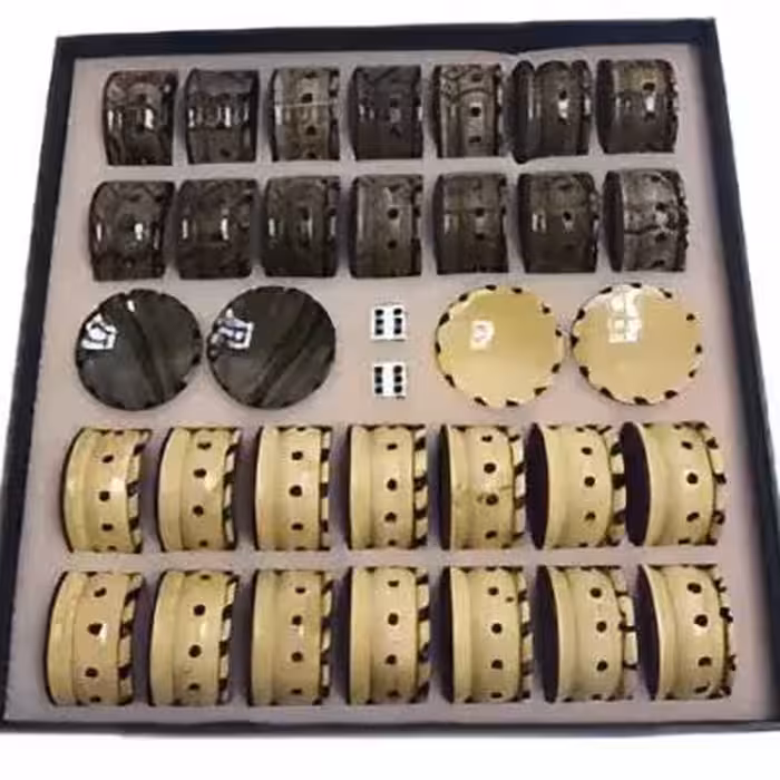 مهره تخته‌ نرد طزح گره‌ چینی کد 1019