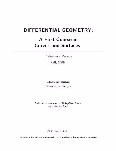 خرید و دانلود نسخه کامل کتاب Differential geometry: a first course in curves and surfaces