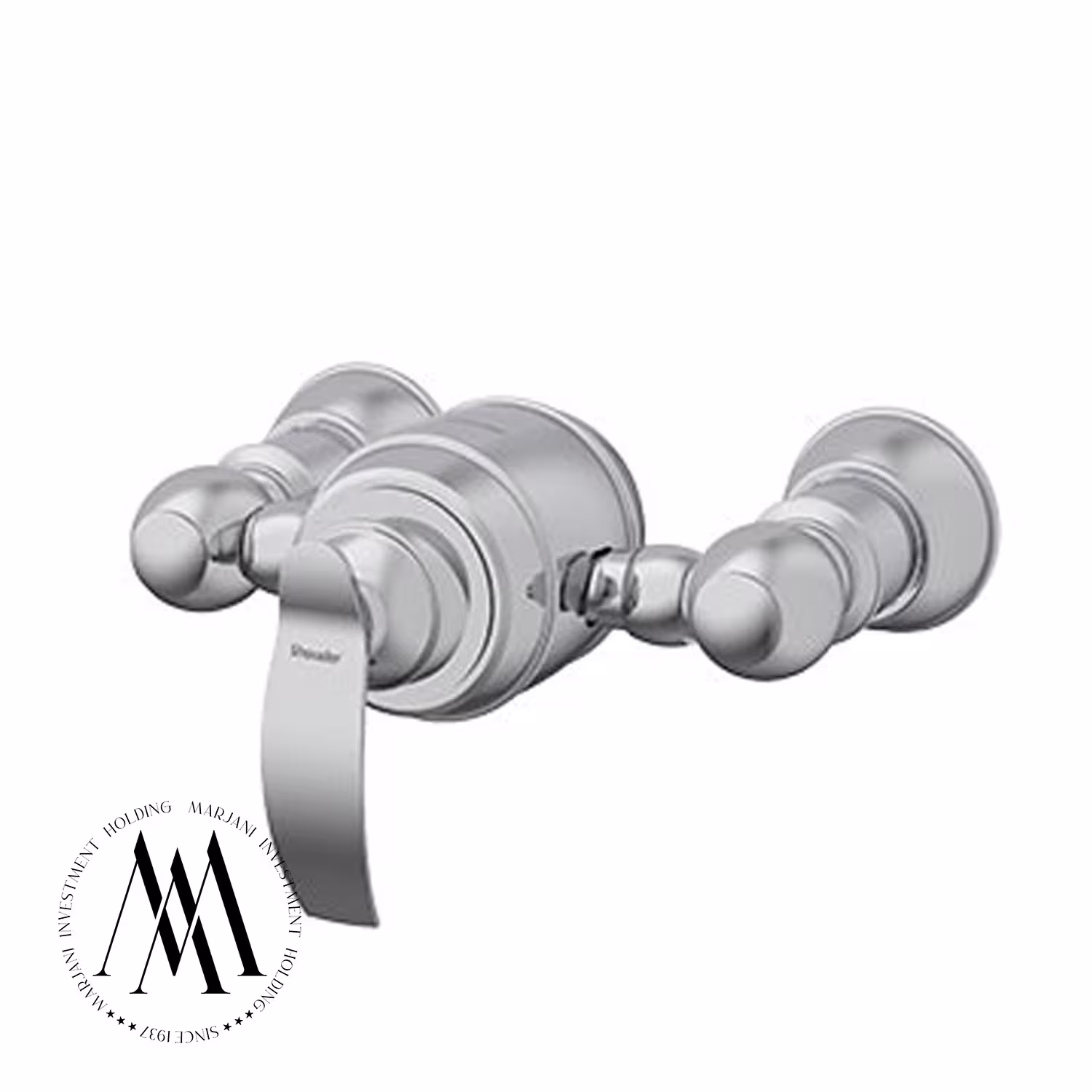 شیر توالت شودر مدل گلوریس (کروم)