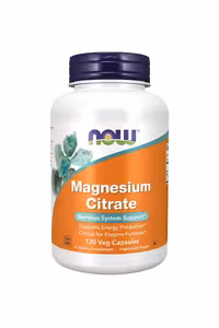 کپسول منیزیم سیترات NOW - بسته 120 عددی