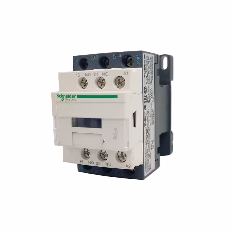 کنتاکتور 9 آمپر 4 کیلووات اشنایدر بوبین 220VAC