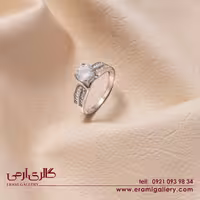 انگشتر نقره نگین دار ES_2294