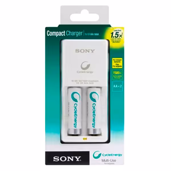 شارژر باتری سونی مدل 34HW2GN مناسب باتری های AAA / AA