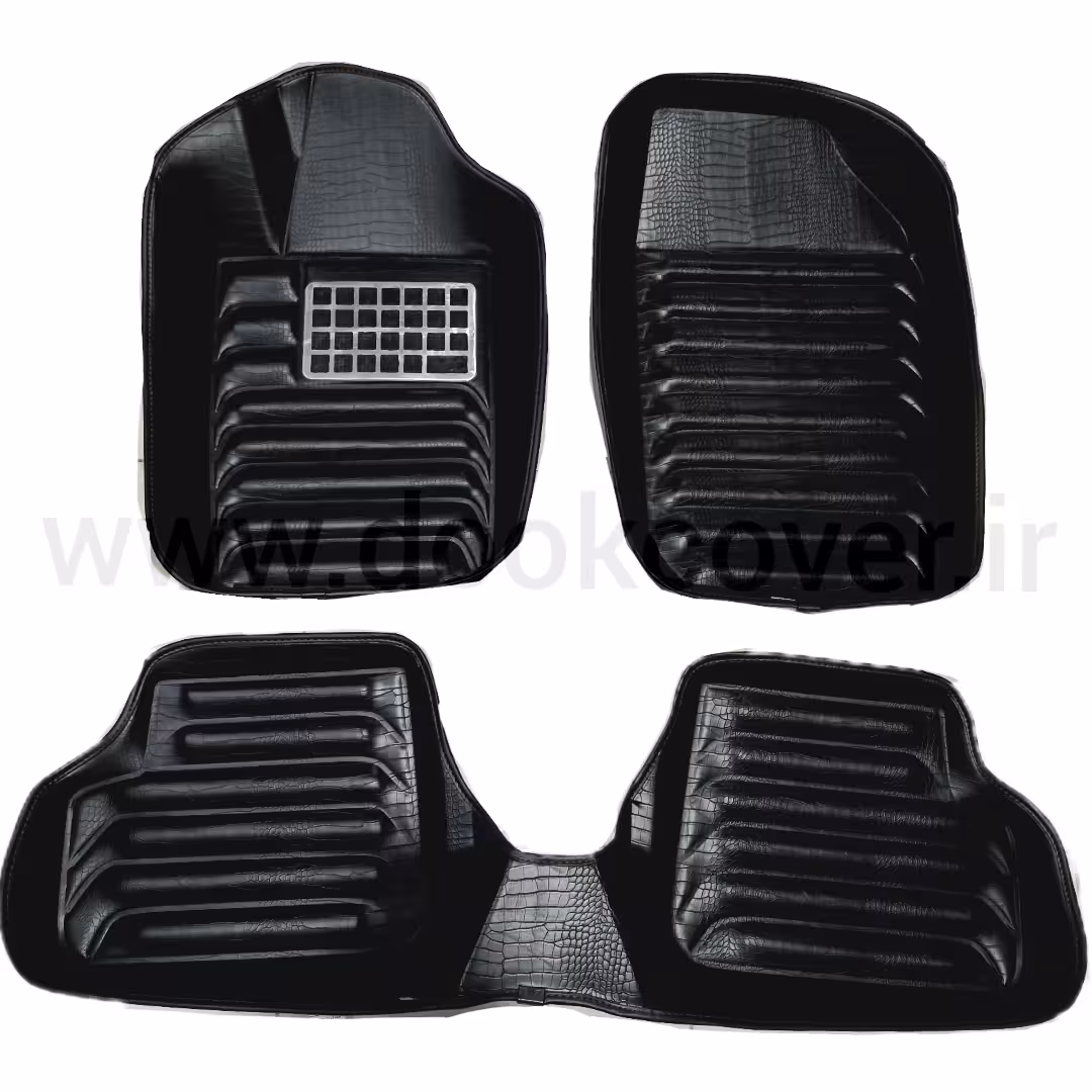 کفپوش پنج بعدی خودرو پانیذ مناسب برای پژو 207