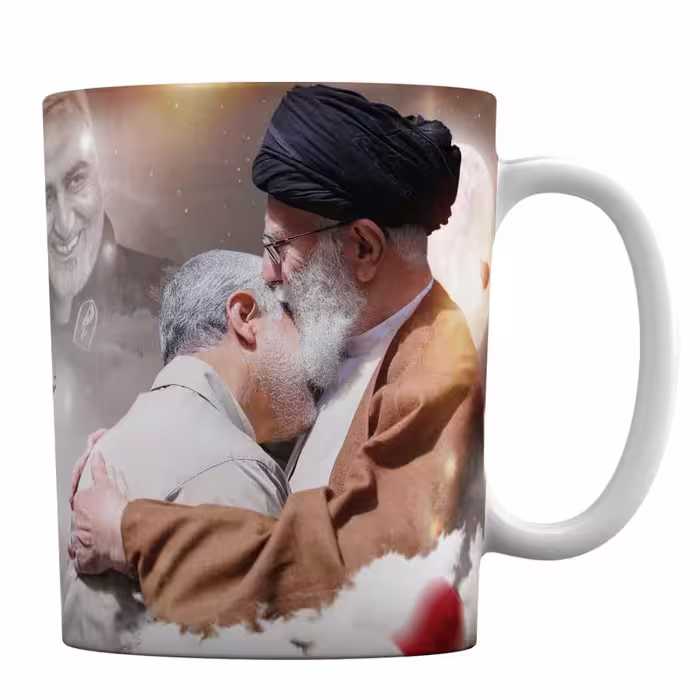 ماگ سرامیکی طرح « سردار دل ها یکسال است که دیگر نیستی »