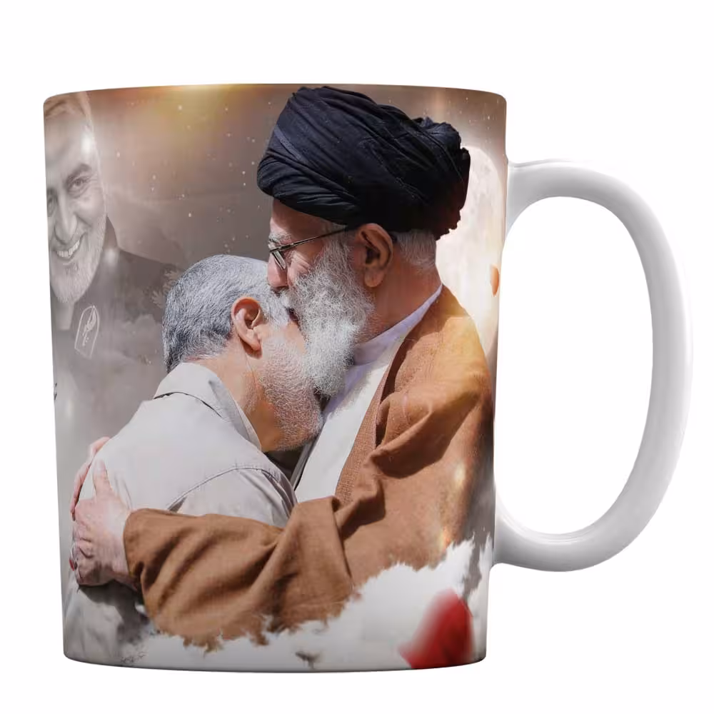 ماگ سرامیکی طرح « سردار دل ها یکسال است که دیگر نیستی »